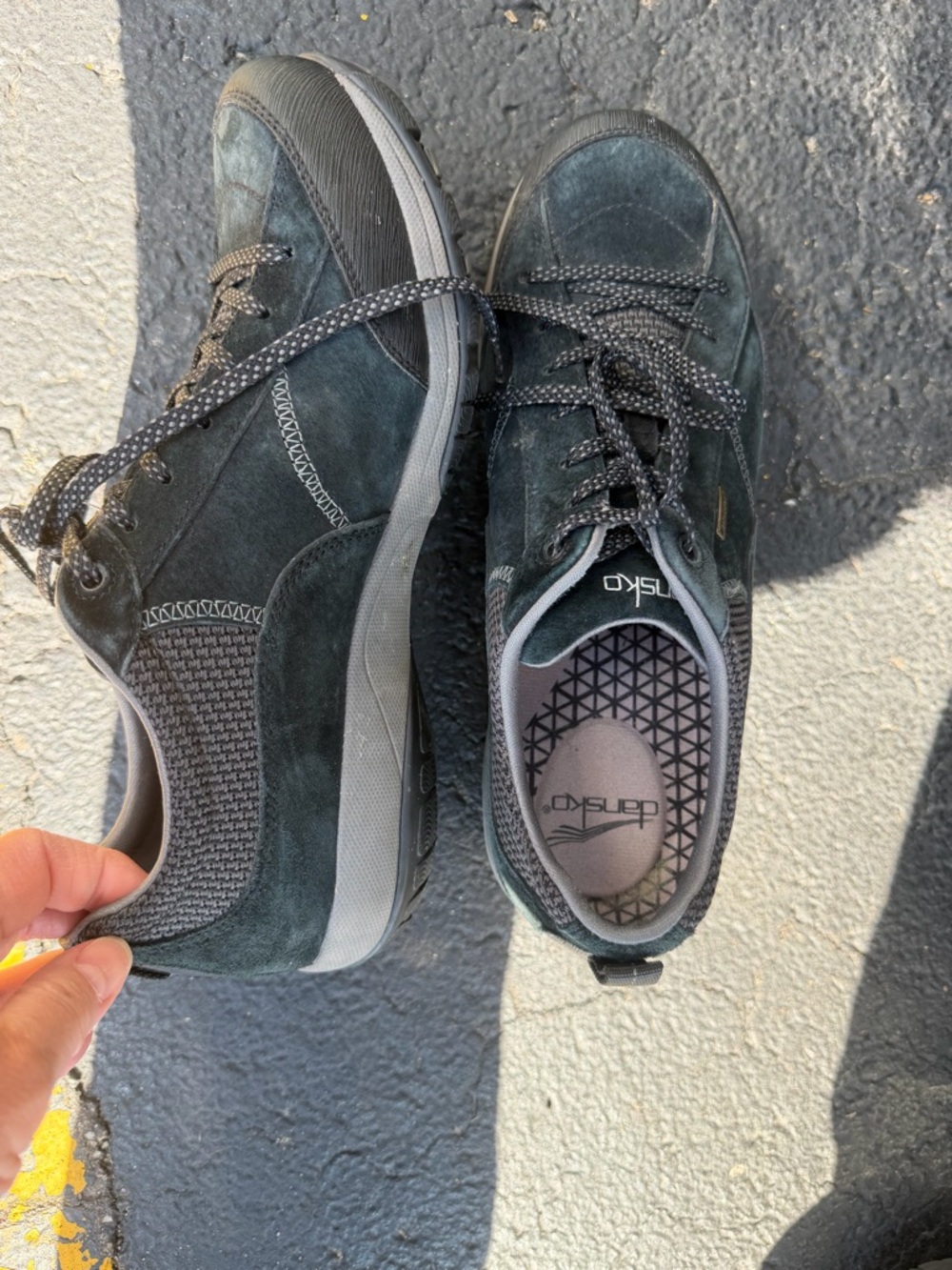 Dansko Women Paisley Sneakers Vibram Gray EU40 US9.5-10